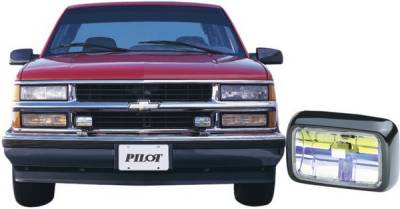 Pilot - Chevrolet CK Truck Pilot Custom Remote Fog Light Kit - Blue - Pair - PL-126B