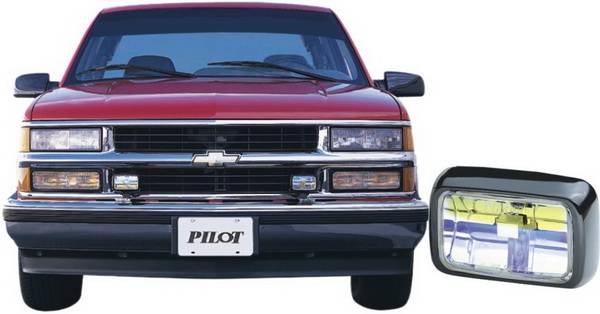 Pilot - Chevrolet Suburban Pilot Custom Remote Fog Light Kit - Blue - Pair - PL-126B