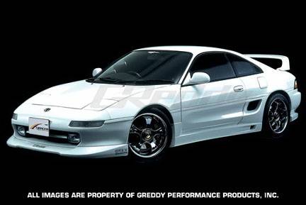 Greddy - Toyota MR2 Greddy Gracer Aero-Style Side Skirts - Fiber Reinforced Plastics - 17010063