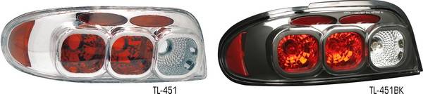 Pilot - Nissan Altima Pilot Chrome Taillight - Pair - TL-451
