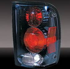 Pilot - Ford Ranger Pilot Black Taillight - Pair - TL-502BK