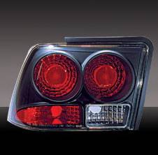 Pilot - Ford Mustang Pilot Black Taillight - Pair - TL-504BK