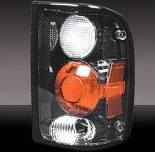 Pilot - Ford Ranger Pilot Carbon Fiber Look Taillight - Pair - TL-508CF