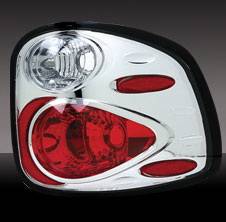 Pilot - Ford F-Series Pilot Chrome Taillight - Pair - TL-512