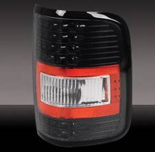 Pilot - Ford F-Series Pilot Black Taillight - Pair - TL-514BK