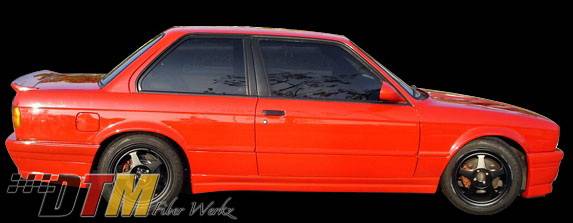 DTM Fiberwerkz - BMW 3 Series DTM Fiberwerkz BRYTN Style Side Skirts - E30-BRYTN-ST