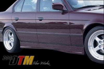 DTM Fiberwerkz - BMW 5 Series DTM Fiberwerkz M3 E36 Style Side Skirts - E34-M3-SIDES