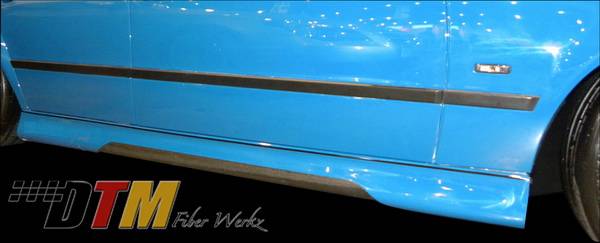 BMW 5 Series DTM Fiberwerkz HM Style Side Skirts - E39HMSIDE