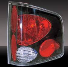 Pilot - Chevrolet Silverado Pilot Black Taillight - Pair - TL-603BK