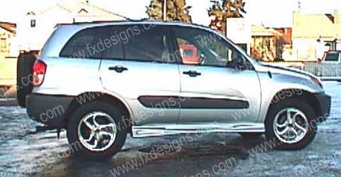 FX Designs - Toyota Rav 4 FX Design Side Skirts - FX-791