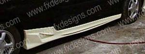 FX Designs - Hyundai Tiburon FX Design Side Skirts - FX-922