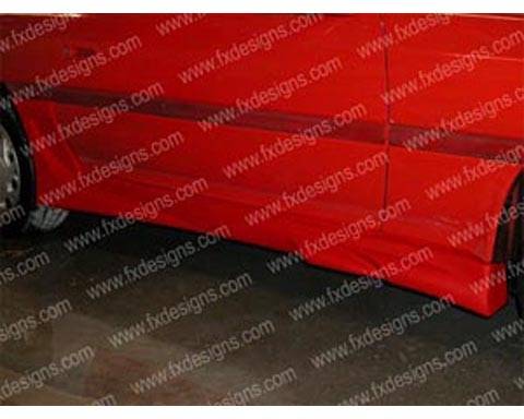 FX Designs - Toyota Supra FX Design VSX Style Side Skirts - FX-987