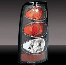 Pilot - Chevrolet Silverado Pilot Carbon Fiber Look Taillight - Pair - TL-608CF