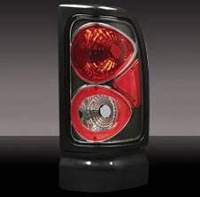 Pilot - Dodge Ram Pilot Black Taillight - Pair - TL-804BK