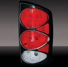 Pilot - Dodge Ram Pilot Black Taillight - Pair - TL-805BK