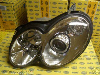 OEM - W209 03-06 Headlights Pair Xenon