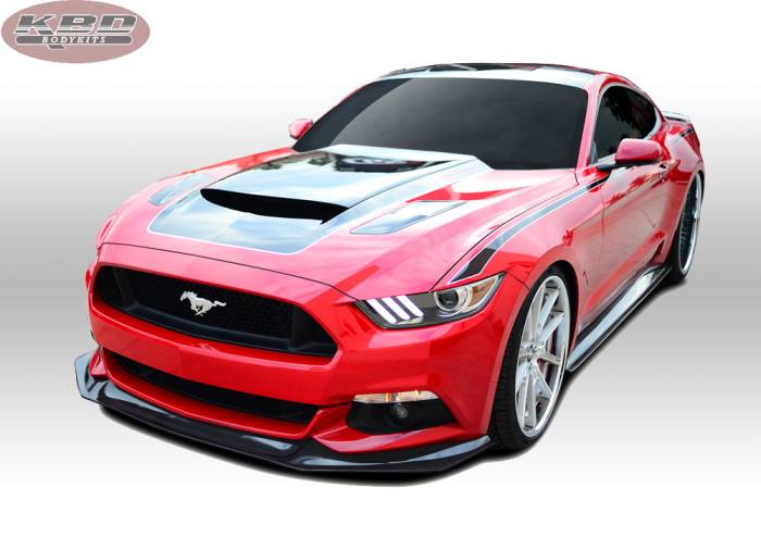 KBD - Ford Mustang KBD Extreme Side Skirts - Pair 37-6015