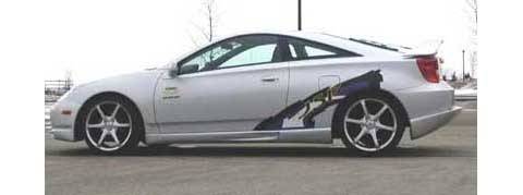 JSP - Toyota Celica JSP Rave Body Style Side skirts - S1921