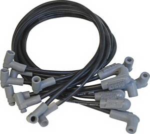 MSD - Chevrolet MSD Ignition Wire Set - Black Super Conductor - 31243