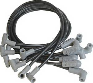 MSD - Chevrolet MSD Ignition Wire Set - Black Super Conductor - 31293