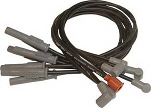 MSD - Chrysler MSD Ignition Wire Set - Black Super Conductor - Socket - 31313
