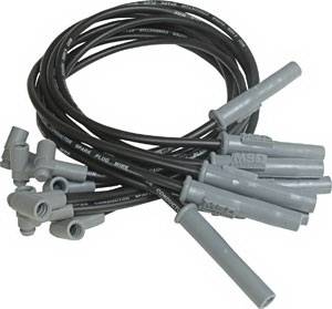 MSD - Chevrolet MSD Ignition Wire Set - Black Super Conductor - HEI - 31363
