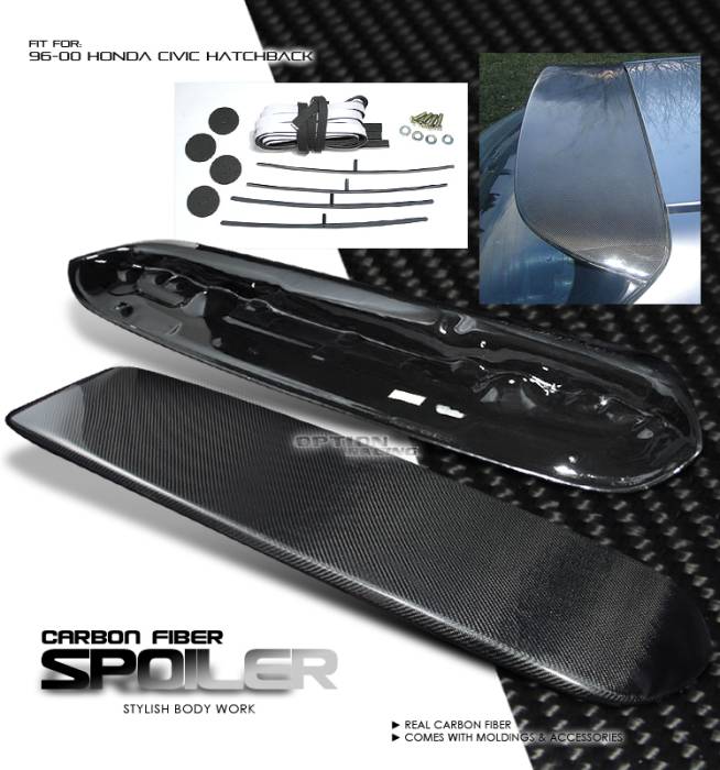 OptionRacing - Honda Civic Option Racing Spoiler - 53-20102