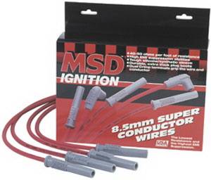 MSD - Chevrolet MSD Ignition Wire Set - Super Conductor - HEI - 31489
