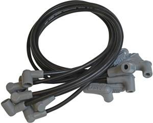 MSD - Chevrolet MSD Ignition Wire Set - Black Super Conductor - Socket - 31593