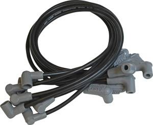 MSD - Chevrolet MSD Ignition Wire Set - Black Super Conductor - Socket - 31603