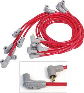 MSD - Chevrolet MSD Ignition Wire Set - Super Conductor - Socket - 31609