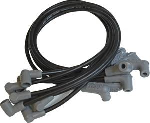 MSD - Chevrolet MSD Ignition Wire Set - Black Super Conductor - Socket Cap - 31653