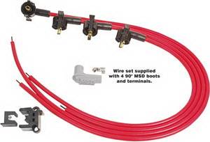 MSD - Chevrolet MSD Ignition Wire Set - Super Conductor - 31689