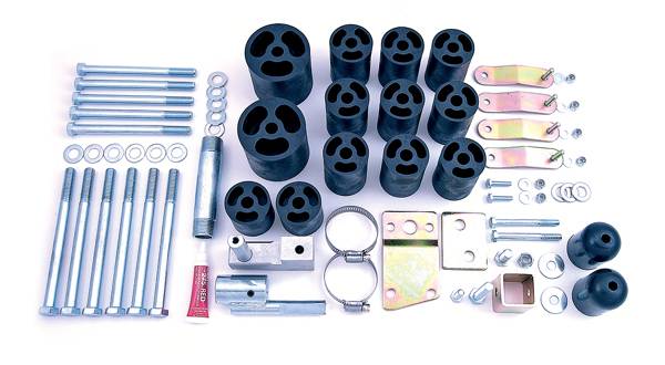 Omix - Rugged Ridge Body Lift - 3 inch - Including Adapter To Fit 6-Speed Transmission - 18303-11