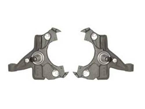 Hot Rod Deluxe - Chevrolet Silverado Hot Rod Deluxe Drop Spindles - 2 Inch - HRD-S-45