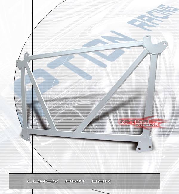 OptionRacing - Lexus IS Option Racing Suspension Lower Arm Bar - Rear