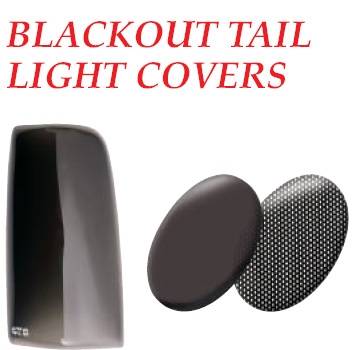 GT Styling - Isuzu Pickup GT Styling Blackout Taillight Covers