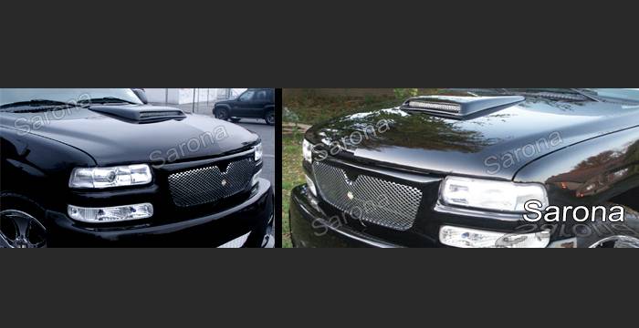 Sarona - GMC Yukon Sarona Hood Scoop - GM-001-HS