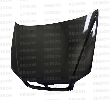 Seibon - Mitsubishi Lancer Seibon OEM Style Carbon Fiber Hood - HD0203MITLAN-OE