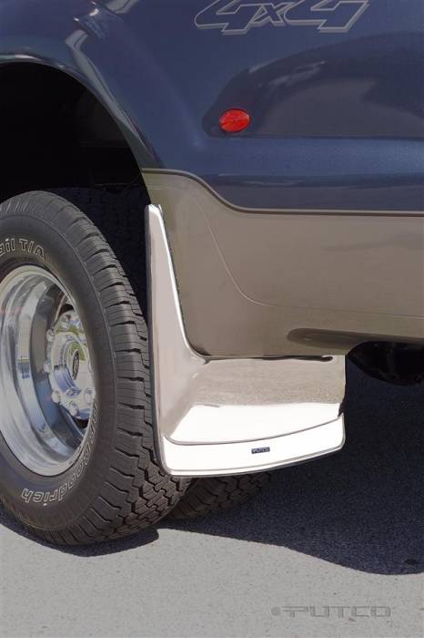 Putco - Ford F350 Superduty Putco Form Fitted Mud Skins - Rear - 79551