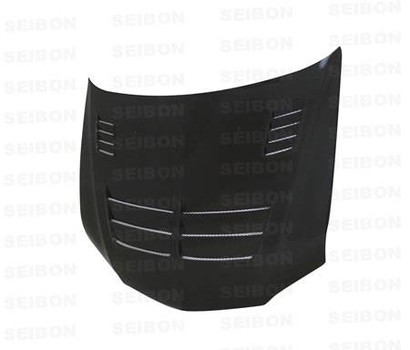 Seibon - Mitsubishi Lancer Seibon TS Style Carbon Fiber Hood - HD0305MITEVO8-TS