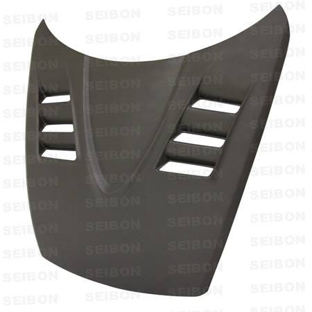 Seibon - Mazda RX-8 Seibon TS Style Dry Carbon Fiber Hood - HD0405MZRX8-TS-DRY