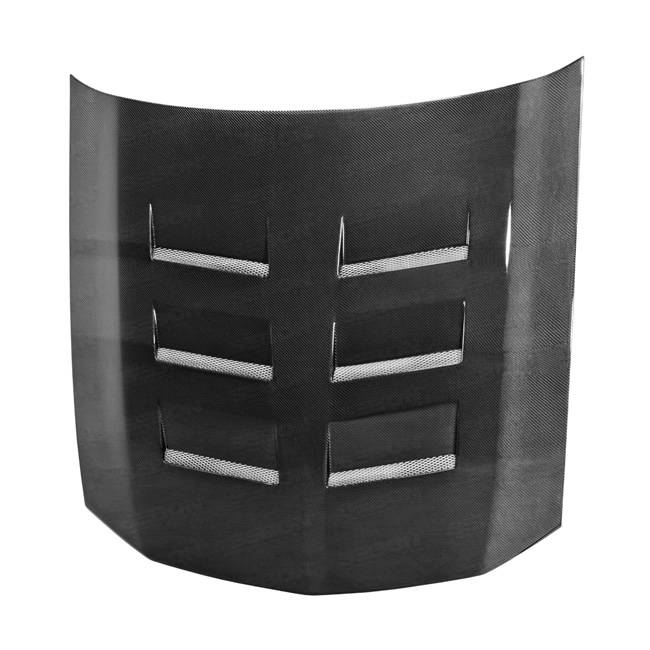 Seibon - Ford Mustang Seibon TS Style Carbon Fiber Hood - HD0506FDMU-TS