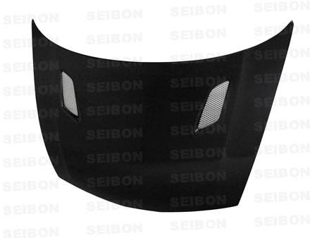 Seibon - Honda Civic 4DR Seibon MG Style Carbon Fiber Hood - HD0607HDCV4DJ-MG