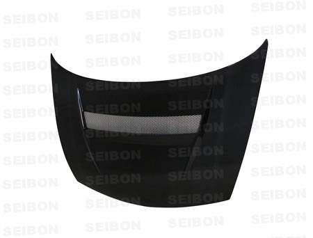 Seibon - Honda Civic Seibon VSII Style Carbon Fiber Hood - HD0607HDCV4DJ-VSII