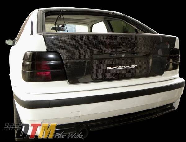DTM Fiberwerkz - BMW 3 Series DTM Fiberwerkz OEM Style Trunk- CFRP - E36-318TI
