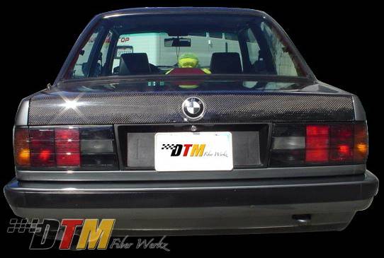 DTM Fiberwerkz - BMW 3 Series DTM Fiberwerkz OEM Style Trunk