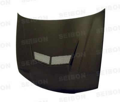 Seibon - Honda Accord Seibon VSII Style Carbon Fiber Hood - HD9093HDAC-VSII