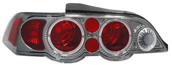 Matrix - Black Chrome Euro Taillights - 92005