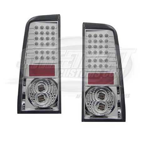 I-Tech - I-Tech Chrome Euro LED Taillights - 01SB2003TLEDC